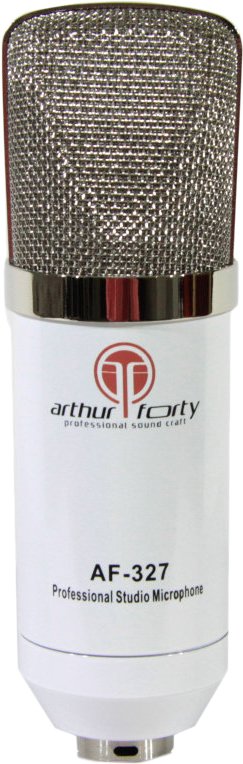 

Проводной микрофон Arthur Forty AF-327 (белый)