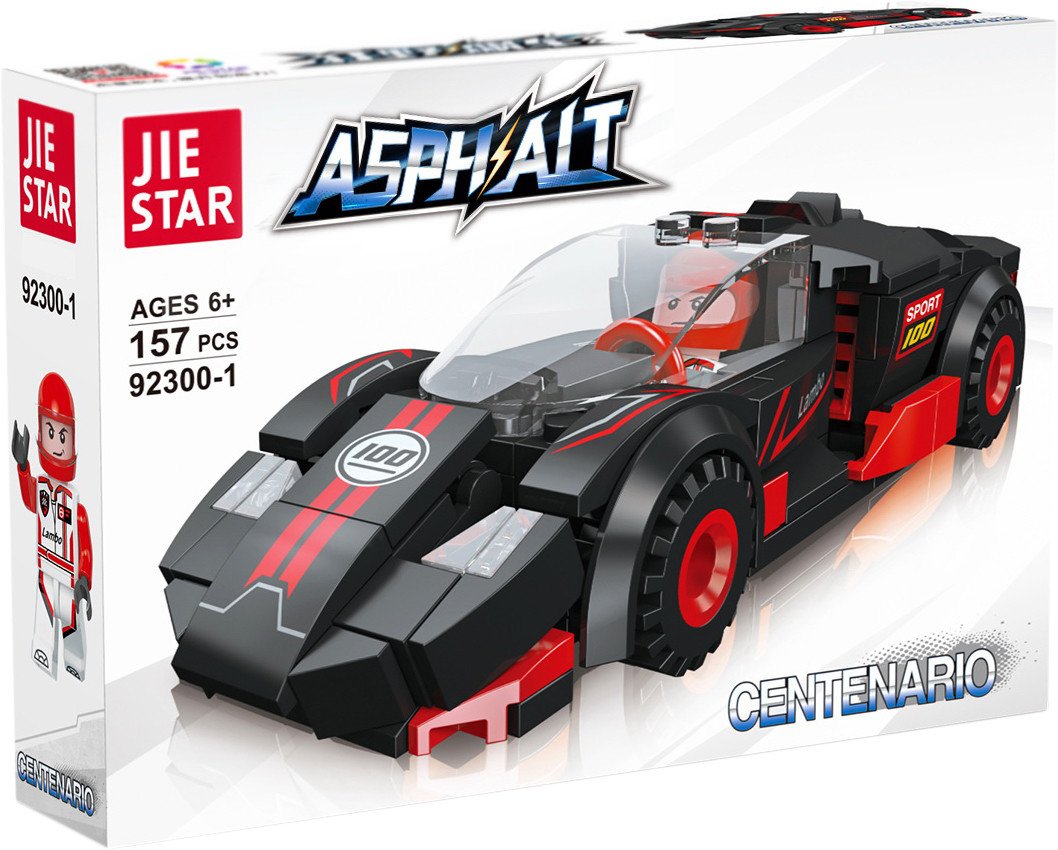 

Конструктор JIE-STAR Asphalt 92300-1 Гоночный автомобиль