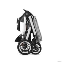 Коляска прогулочная «книга» Cybex Talos S Lux (SLV lava grey)