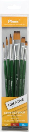 Набор кистей Pinax Creative line 239996 (6 шт, синтетика)