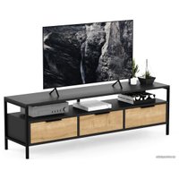 Тумба Crafto Фрида 10 1540x400x470 (графит/дуб)