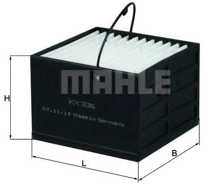 

Топливный фильтр Mahle Knecht KX336