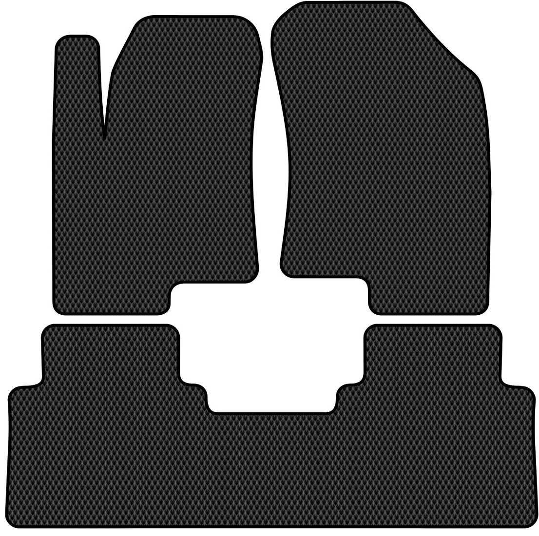 

Комплект ковриков для авто Alicosta Haval Jolion I (suv / SUV) 2020 - Н.В. (черный, ромб)