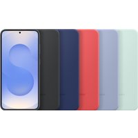Чехол для телефона Samsung Silicone Case Galaxy S25+ (красный)