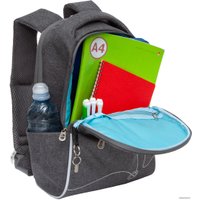 Школьный рюкзак Grizzly RG-267-3/1 (серый)