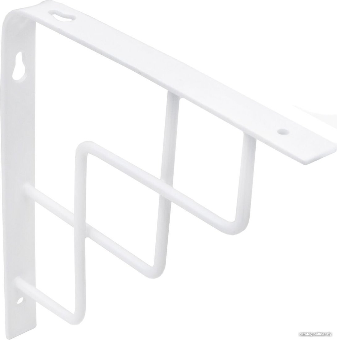 Полкодержатель AKS мет. QUADRO 200*200*20*3, белый