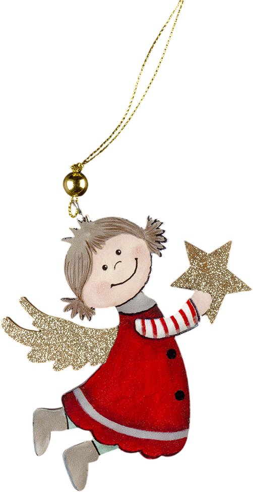 

Елочная игрушка Erich Krause Decor Ангелок 51122