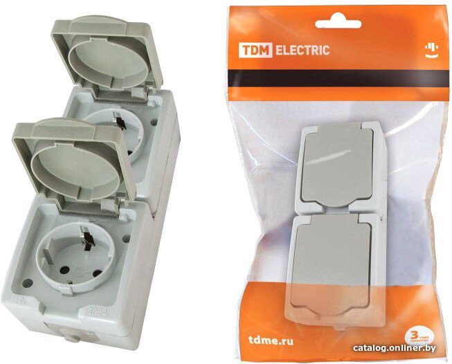 Розетка TDM Electric Вуокса SQ1803-0009 (белый)