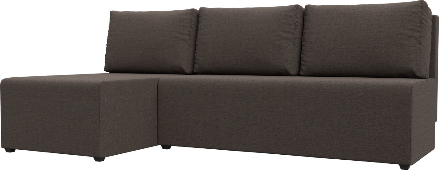 

Угловой диван Лига диванов Поло левый 124819L (рогожка амур коричневый)