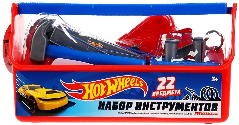 

Набор инструментов игрушечных Играем вместе Хот Вилс в чемодане B619659-R3