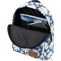 Городской рюкзак Asgard Р-5137Х (хризантемы, сине-белый)