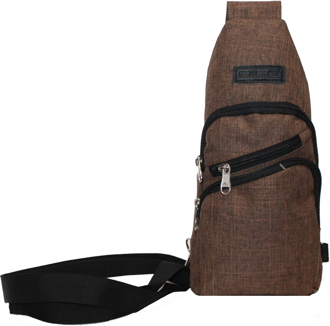 

Сумка через плечо Rise М-472 (коричневый)