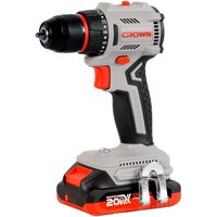 Дрель-шуруповерт Crown CT21131HMX-2 BMC (с 2-мя АКБ, кейс)