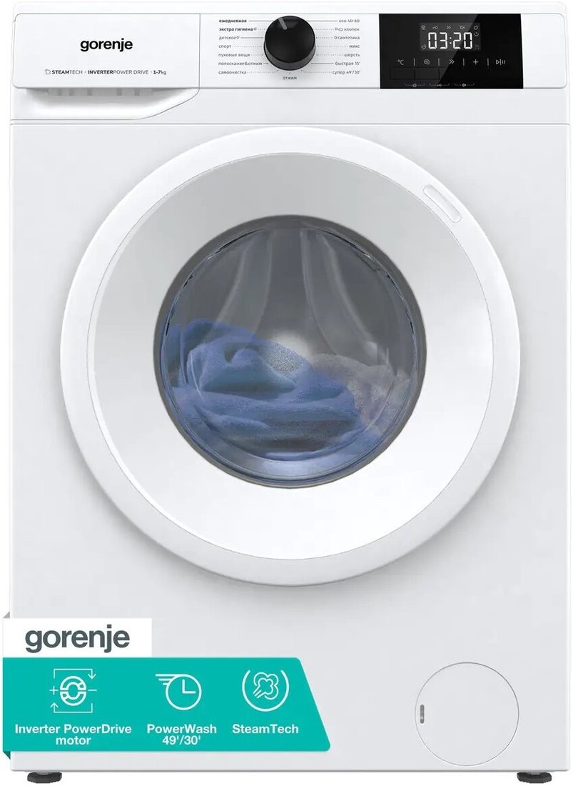 

Стиральная машина Gorenje W5NGPI72SBS/C
