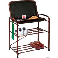 Полка для обуви ЗМИ Альфа 13 с сиденьем и ящиком ПДО А13СЯ (медный антик)