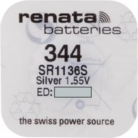 Батарейка Renata SR344/SR1136SW BL-1 1.55V 10mAh 5.8x1.6mm