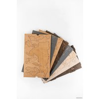 Пазл Woodary Карта мира XXL на английском языке 3265