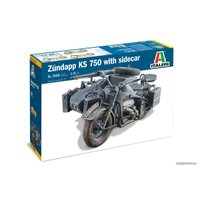 Сборная модель Italeri 7406 Zundapp Ks 750 With Sidecar