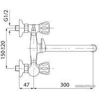 Смеситель Ferro Standard BST11A