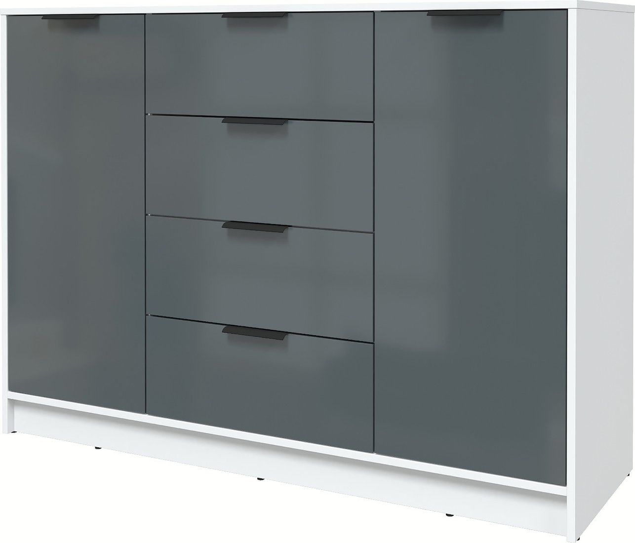 

Тумба Интерлиния Концепт КТ-Т140 Глосс (белый платинум/асфальт глянец)