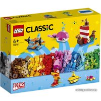 Набор деталей LEGO Classic 11018 Творческое веселье в океане