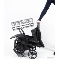Коляска прогулочная «книга» Nobumi Sigma Муфта черная рама (черный)