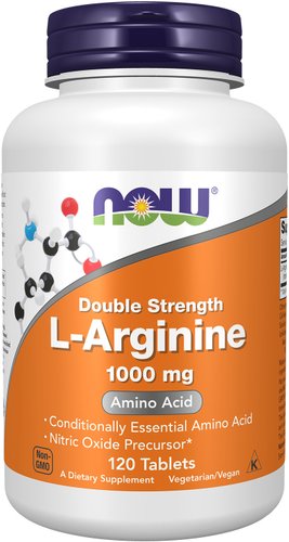 L-аргинин Now Foods L-Arginine 1000 мг (120 таблеток)