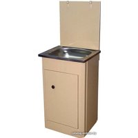 Умывальник для дачи Петромаш Дачный (стальная раковина, бежевый) в Мозыре