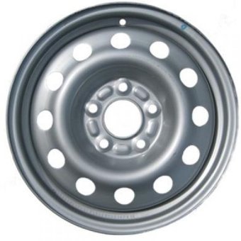Штампованные диски Eurodisk 64G48L ED 15x6" 5x139.7мм DIA 98.6мм ET 48мм Silver