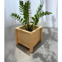 Кашпо KraftHouse Напольное 35x35x30 2043267456768 (натуральный)