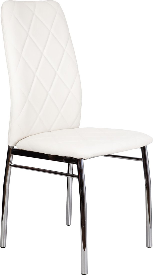 

Стул AksHome Adele (белый APU 002/хром)