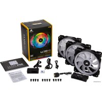 Набор вентиляторов Corsair LL120 RGB 3 шт. (с контроллером)