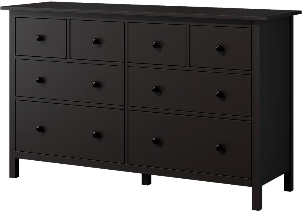 

Комод Лузалес Кымор 8 ящиков (черный)