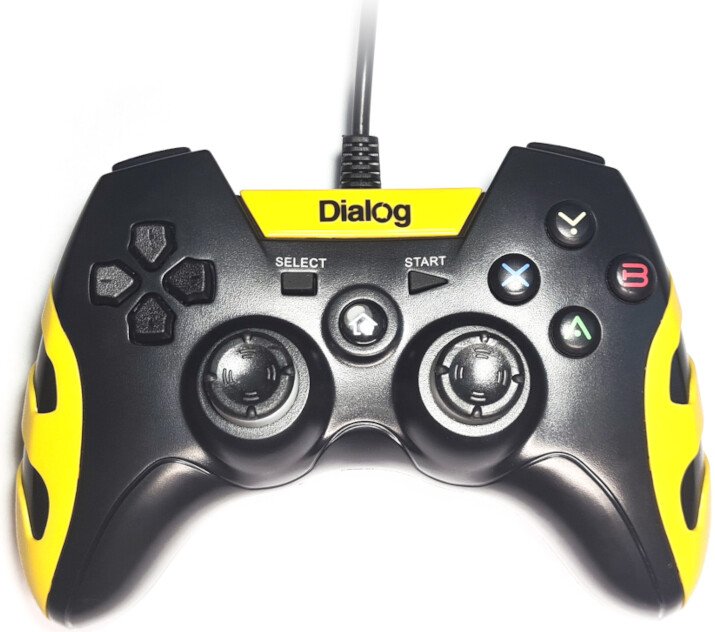 

Геймпад Dialog GP-A30 (черный/желтый)