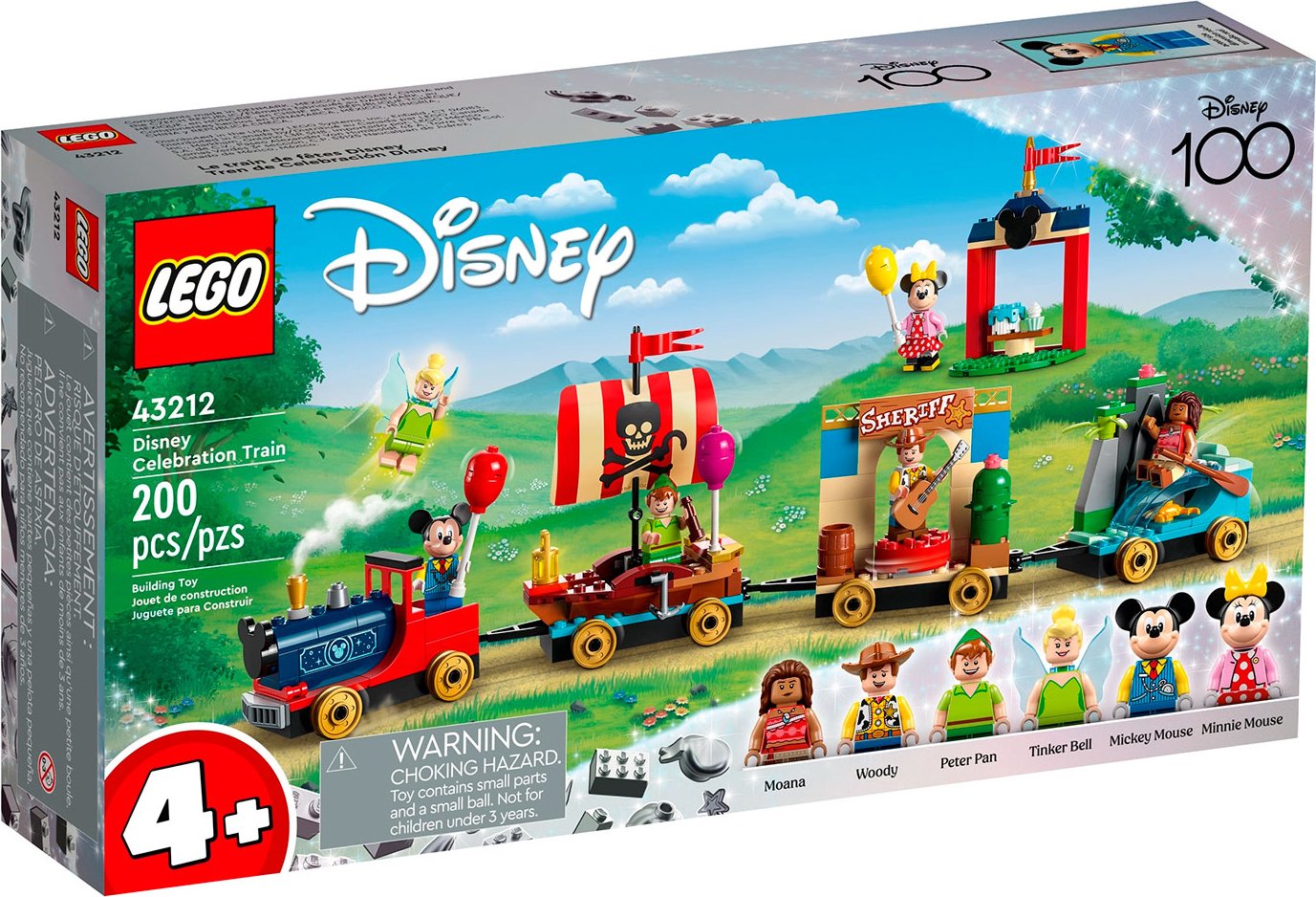 

Конструктор LEGO Disney 43212 Праздничный поезд Диснея