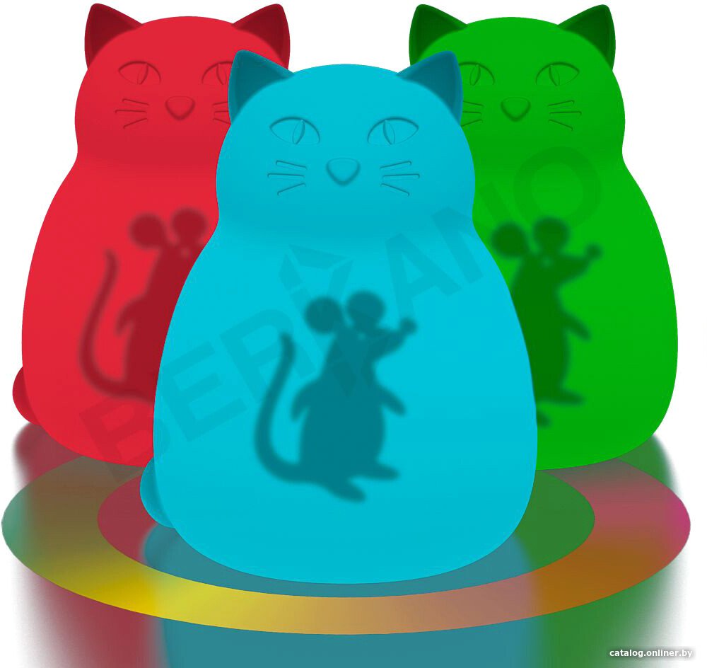 Ночник Berkano Fullcat Mouse (RGB ACC подсветка перезаряжаемая)