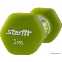 Гантель Starfit DB-201 1 кг (зеленый)