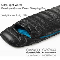 Спальный мешок Naturehike CW400 NH18C400-D (L, серый)