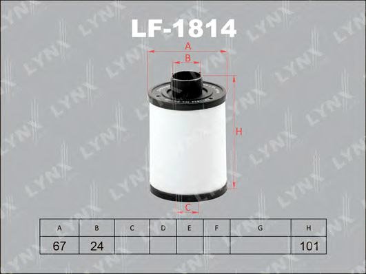 

Топливный фильтр LynxAuto LF1814