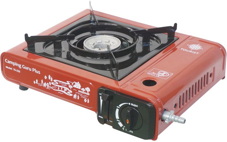 

Туристическая плита Tourist Camping Guru Plus TS-233 (красный)