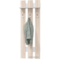 Вешалка для одежды MLK Лори (дуб сонома светлый/белый)