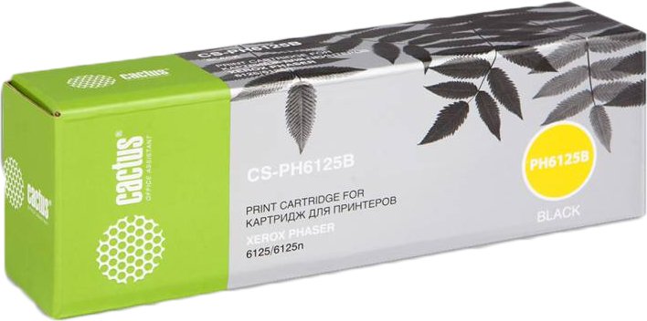 

Картридж CACTUS CS-PH6125B (аналог Xerox 106R01338)
