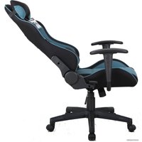 Игровое (геймерское) кресло Brabix GT Racer GM-100 (черный/голубой)
