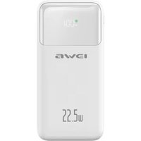 Внешний аккумулятор Awei P107K 20000mAh (белый)