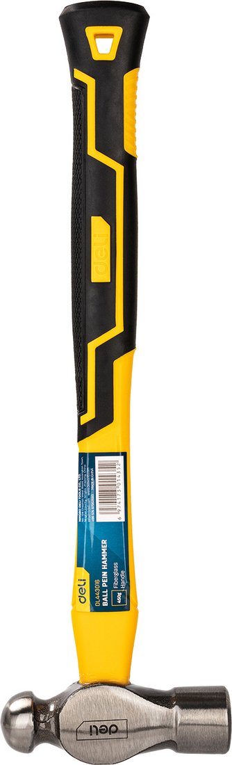 

Молоток Deli Шаровой YS EDL443016 (450г, фибергласовая рукоятка)