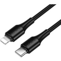 Кабель Hoco X120 USB Type-C - Lightning (1 м, черный)