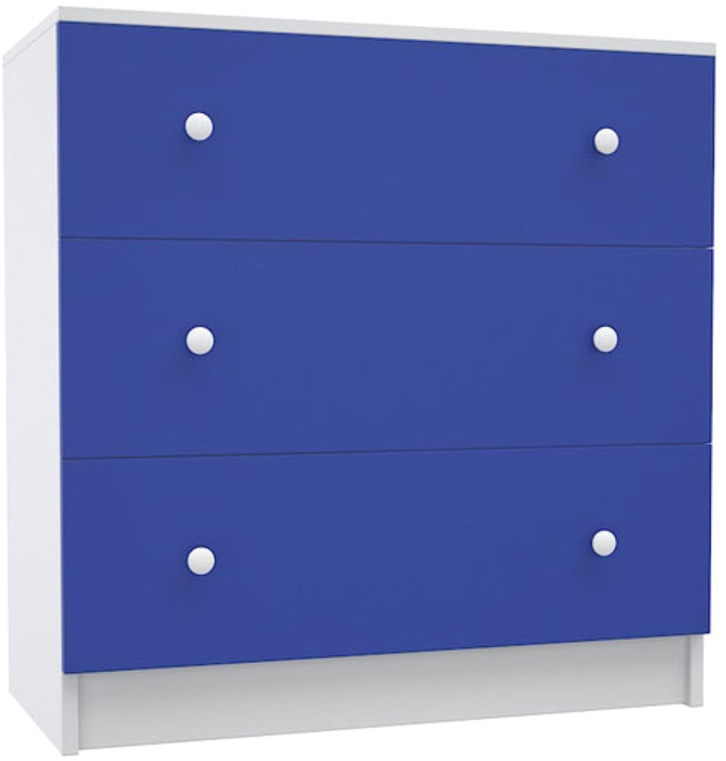 

Комод МДК Феникс КМ1Ф-С с 3 ящиками 820x800x418 (синий)