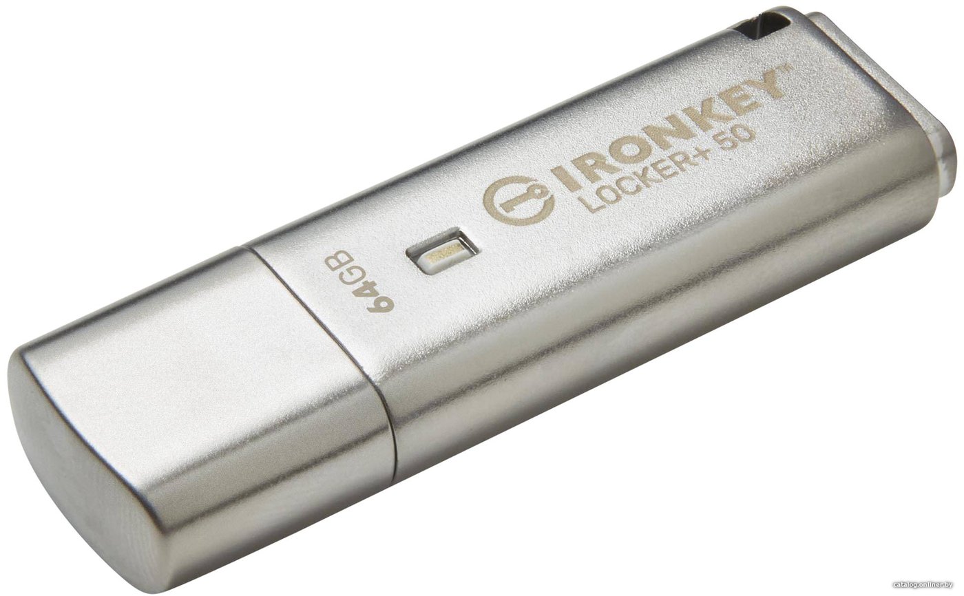 USB Flash Kingston IronKey Locker+ 50 64GB