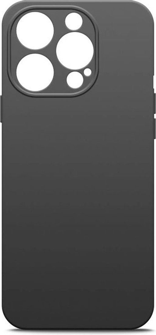 Чехол для телефона BoraSCO Silicone Case для Apple iPhone 15 Pro Max 72415 (черный)