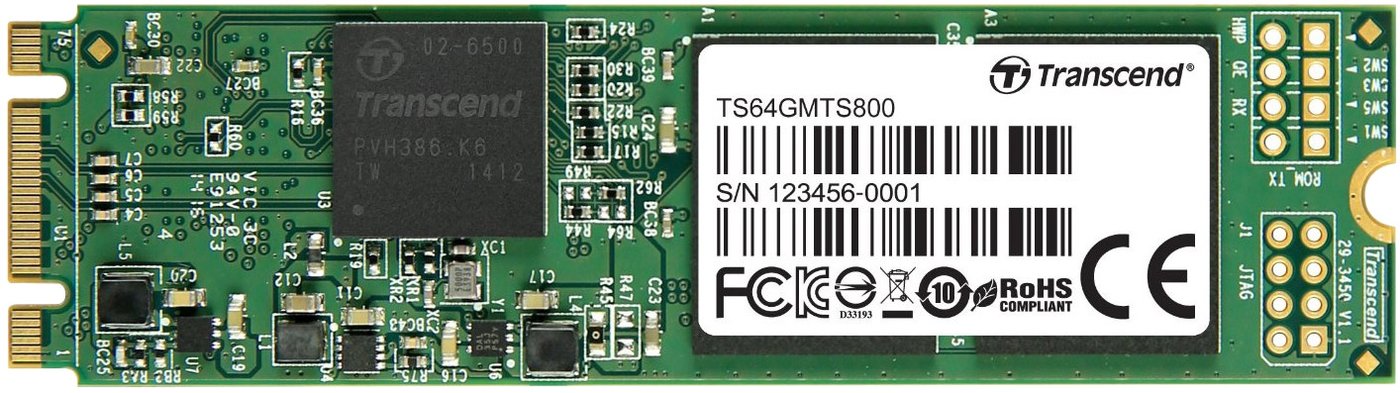 

SSD Transcend MTS800 64GB TS64GMTS800S